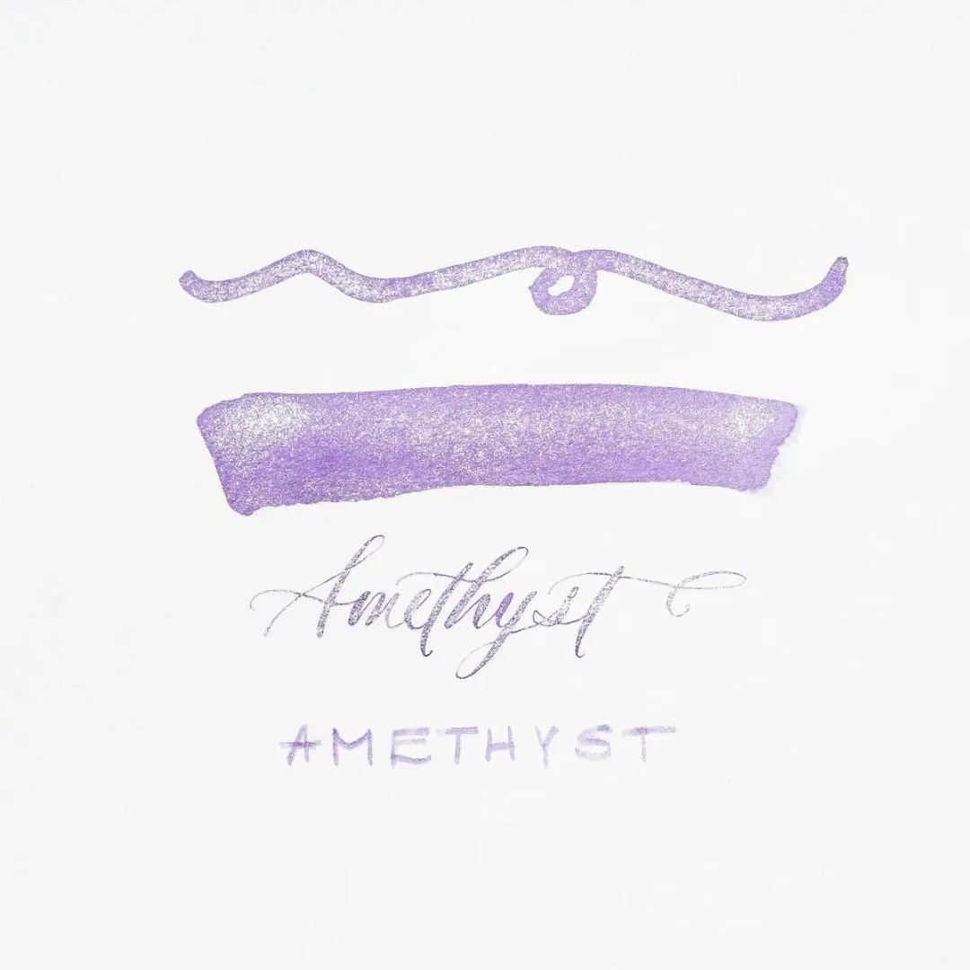 Amethyst Shimmer Fountain Pen Ink - 72 - Tom’s Studio