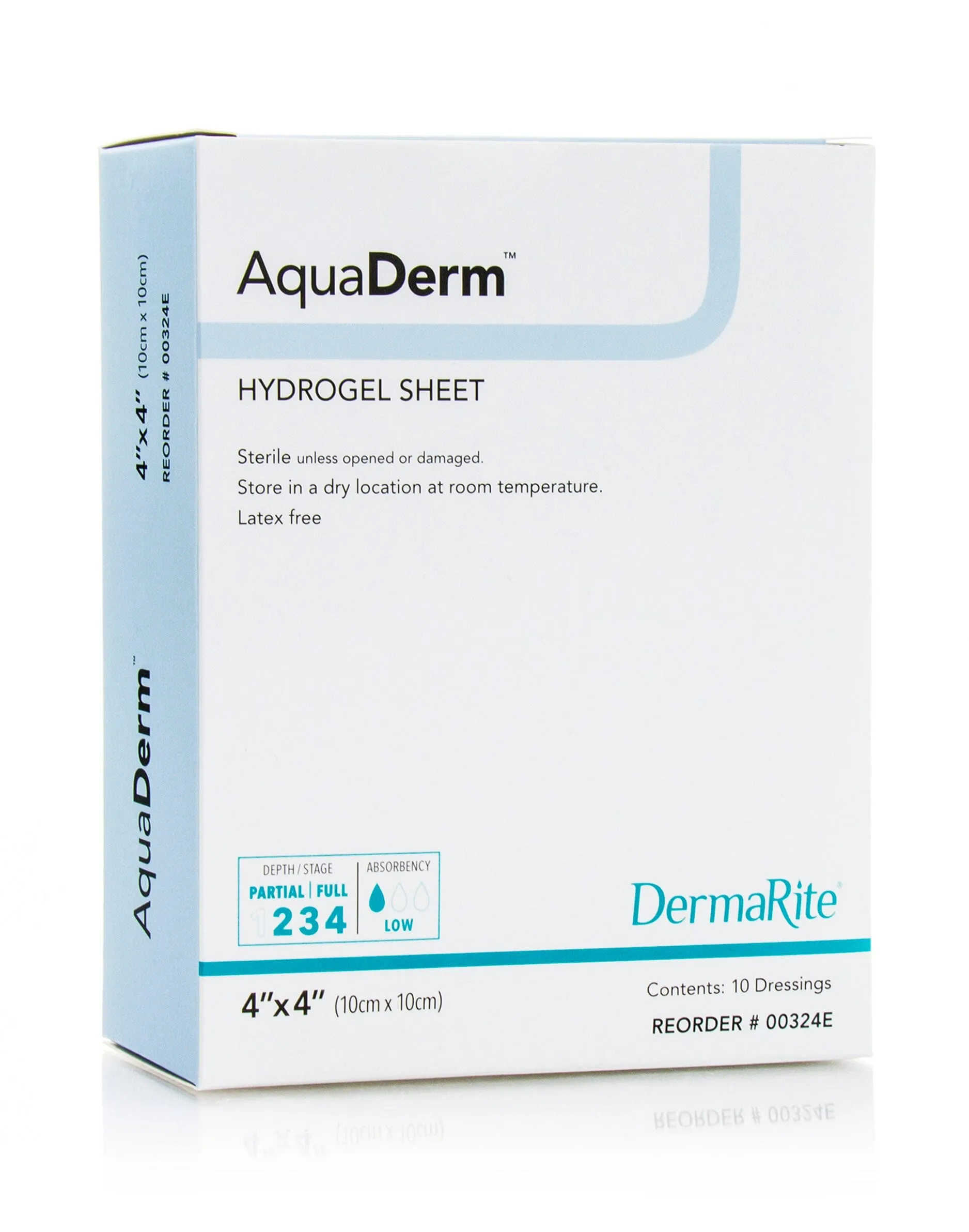 AquaDerm Hydrogel Sheet Wound Dressing