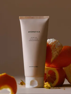 AROMATICA Glow Vita Facial Scrub Orange & Neroli 150ml