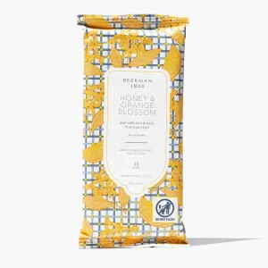 Beekman Honey & Orange Blossom Facial Wipes