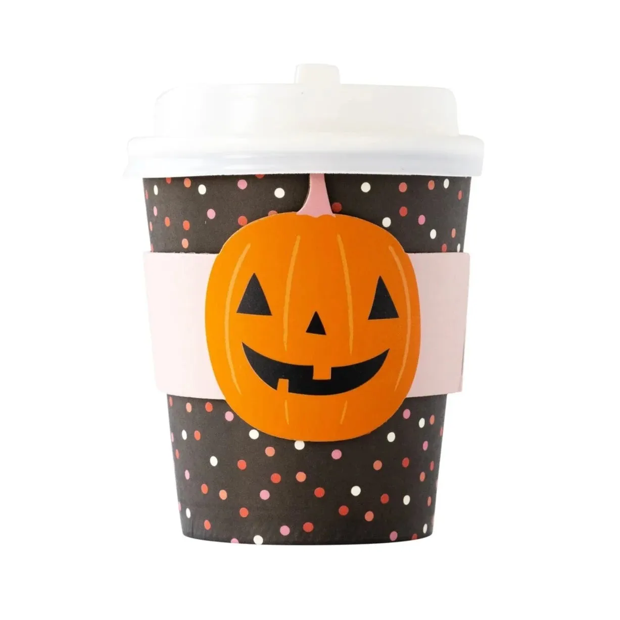 BLACK PUMPKIN COFFEE CUPS