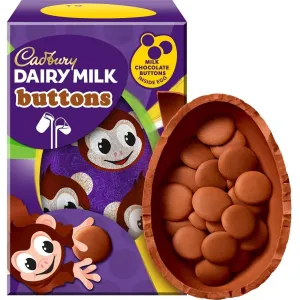 C'bury Dairy Milk Buttons Inside Egg Chocolate 98g