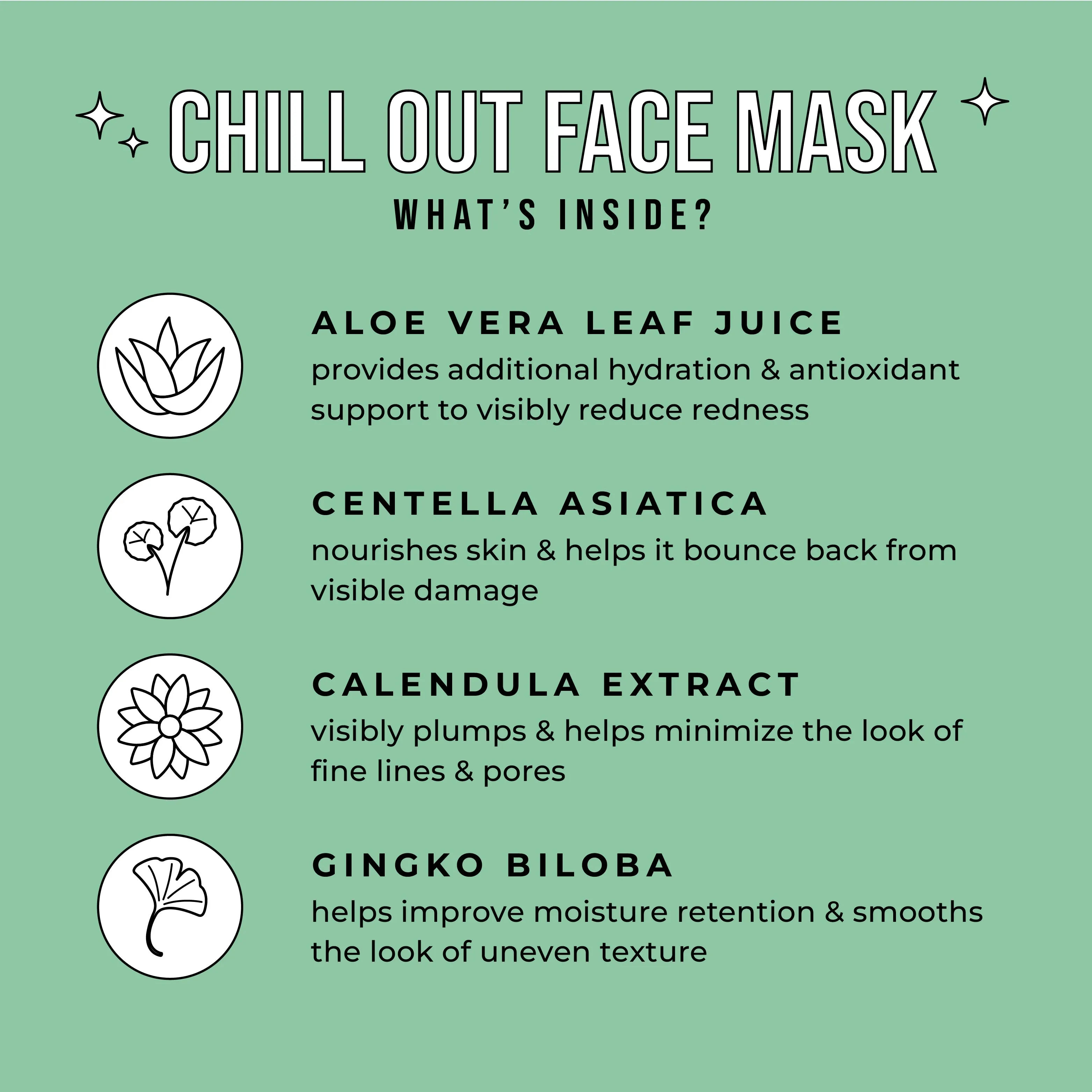 Chill Out Face Mask