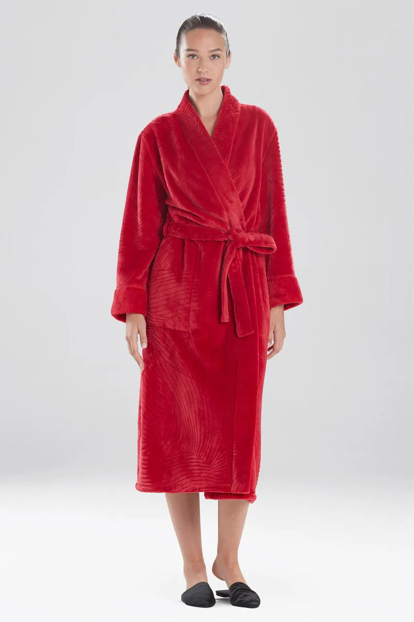 Embossed Waves Robe