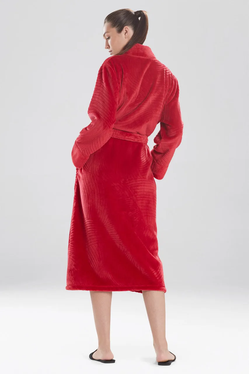 Embossed Waves Robe