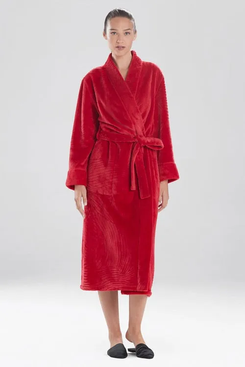 Embossed Waves Robe