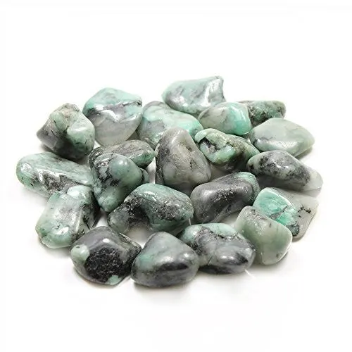 Emerald Polished Healing Crystal Tumble Stone