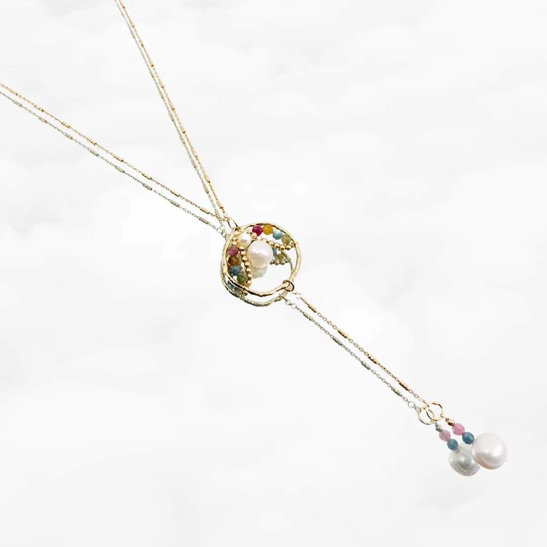 Firefly Whisper Tourmaline Necklace