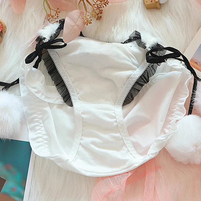 Fuzzy Panda Princess Lingerie Set