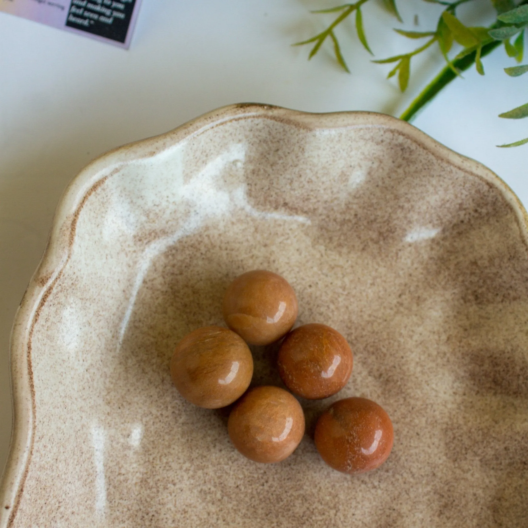 Gaea Crystals - Peach Aventurine Mini Sphere