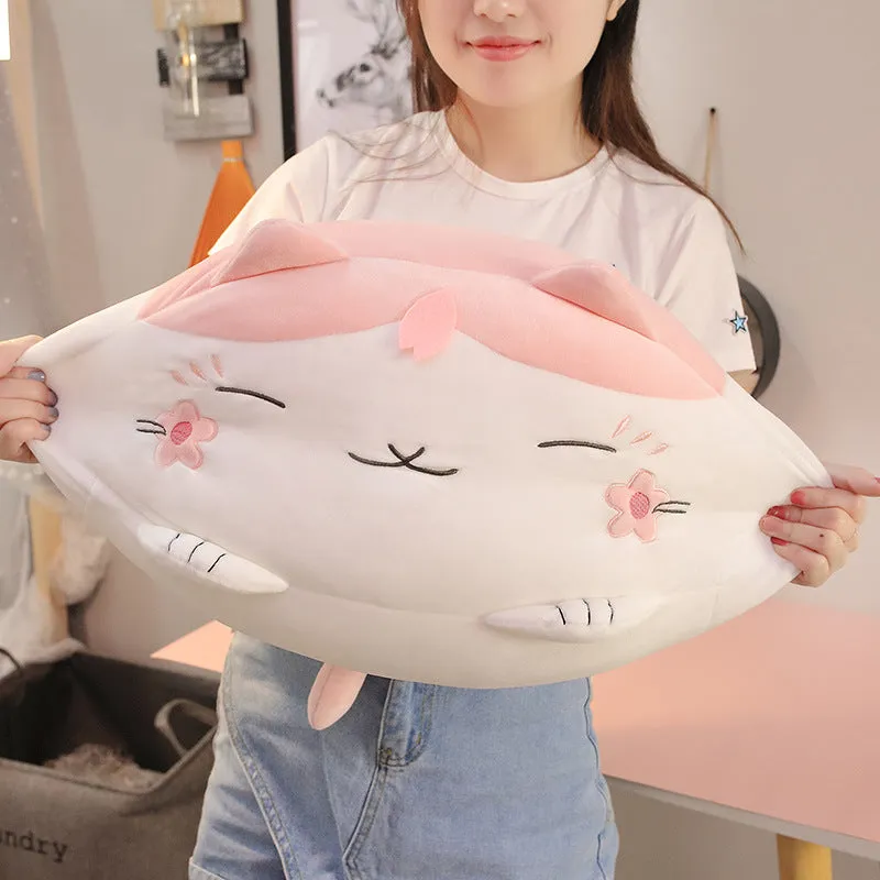 Giant Sakura Kawaii Cat Plush