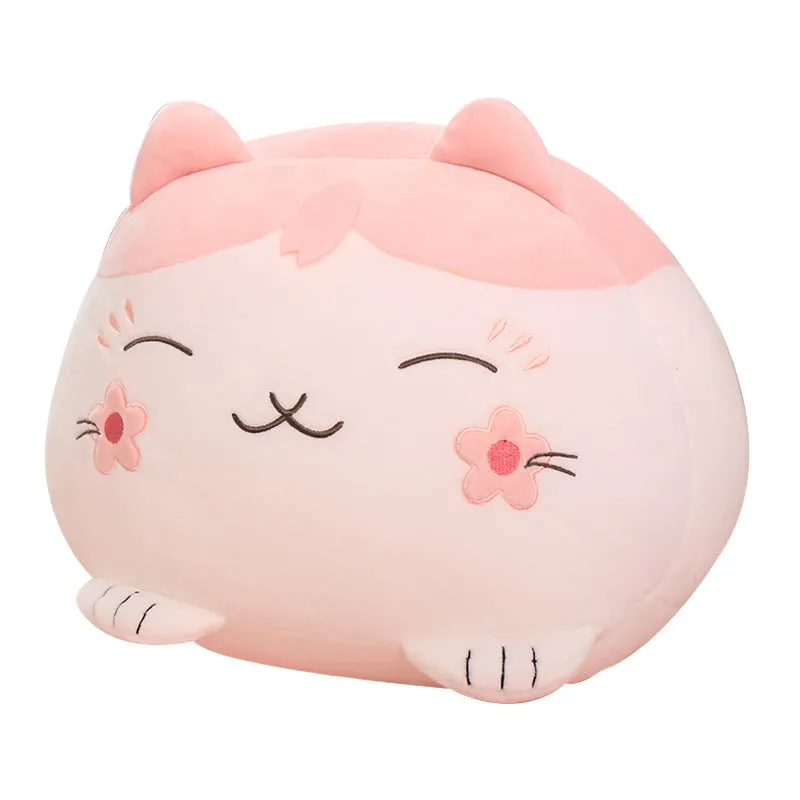 Giant Sakura Kawaii Cat Plush