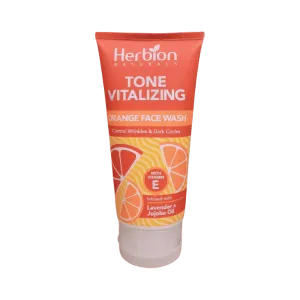 HERBION TONE VITALIZING ORANGE FACE WASH 100ML