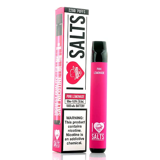 I Love Salts Disposable Vape Pens - 2,200 Puffs