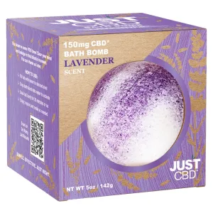 Just CBD - Lavender - 150mg CBD Bath Bomb