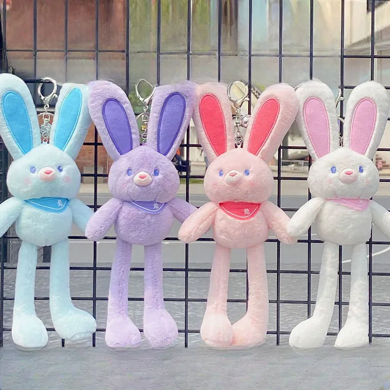 Kawaii Rabbit Plush Doll Pendant LY4183