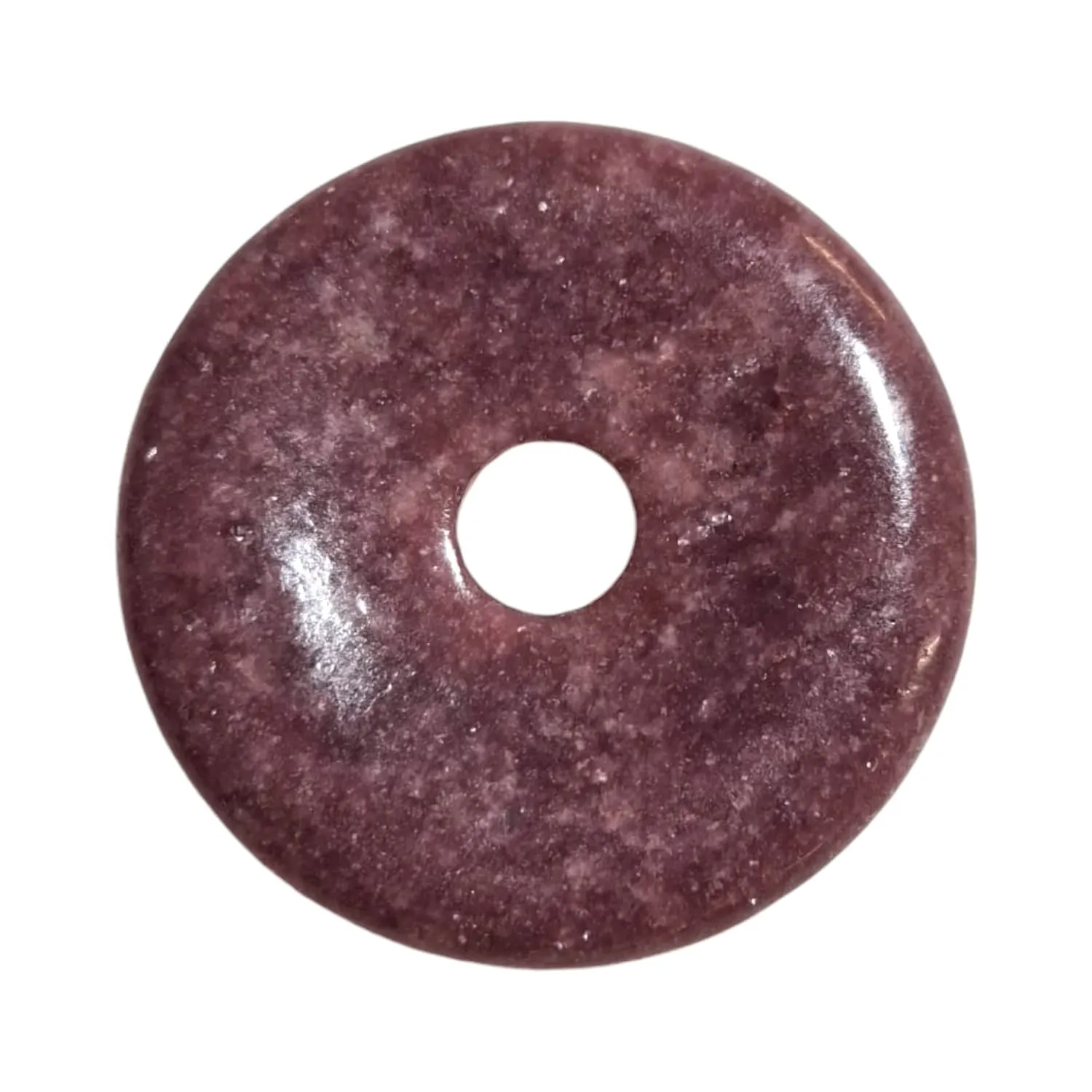 Lepidolite Munay Ki Pi Donut | Calming, Protective, & Spiritually Restorative