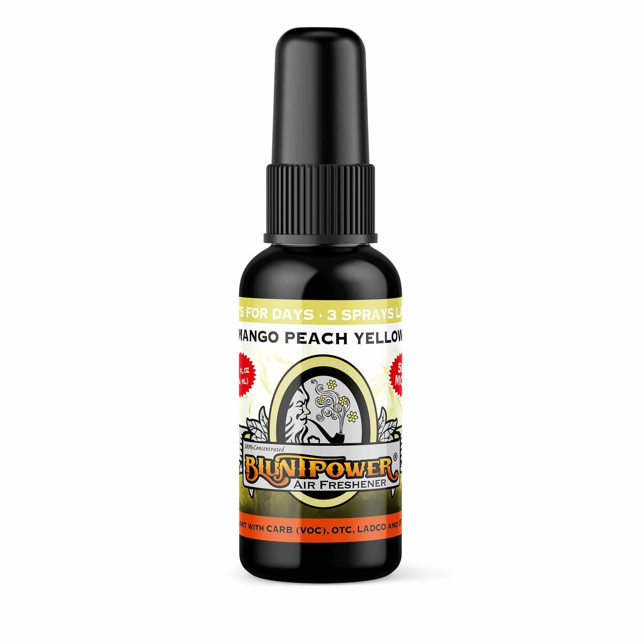 Mango Peach Yellow Air Freshener Spray