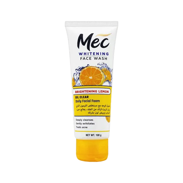 Mec Whitening Face Wash Brightening Lemon 100g