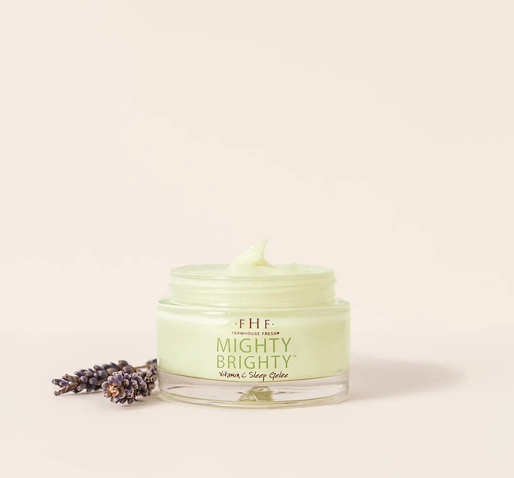 Mighty Brighty™ Vitamin C   Licorice Root Brightening Sleep Gelée | Farmhouse Fresh