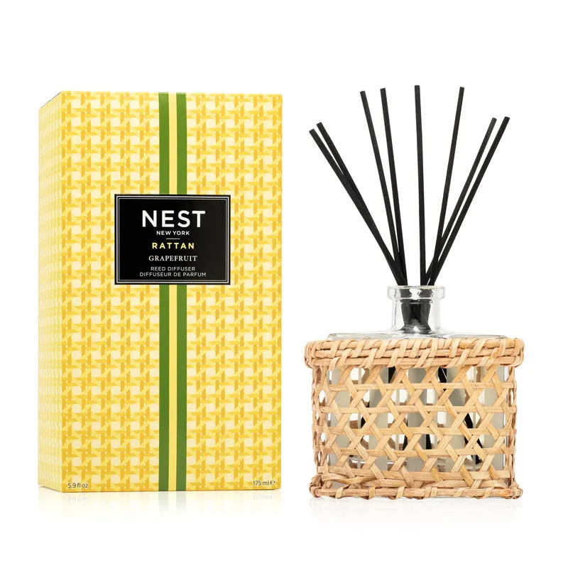 NEST FRAGRANCES | Rattan Grapefruit Reed Diffuser