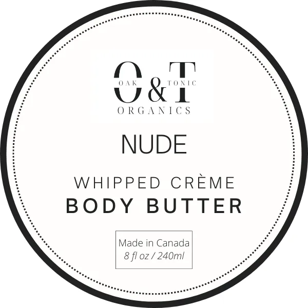 Oak & Tonic Organics | Nude Whipped Crème Body Butter