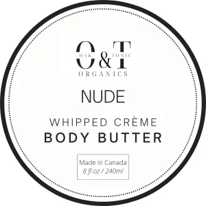 Oak & Tonic Organics | Nude Whipped Crème Body Butter