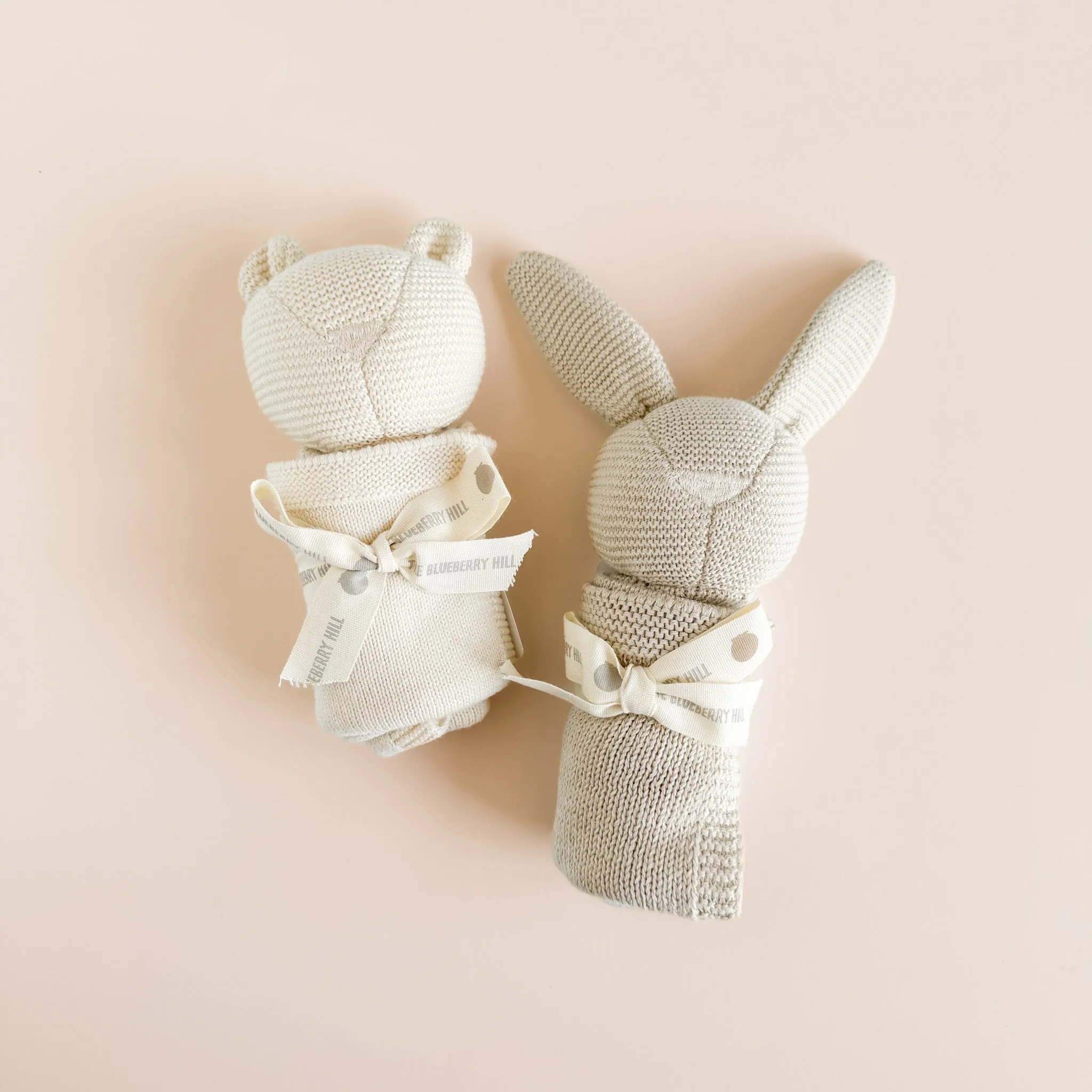 Organic Cotton Bunny Lovey, Birch