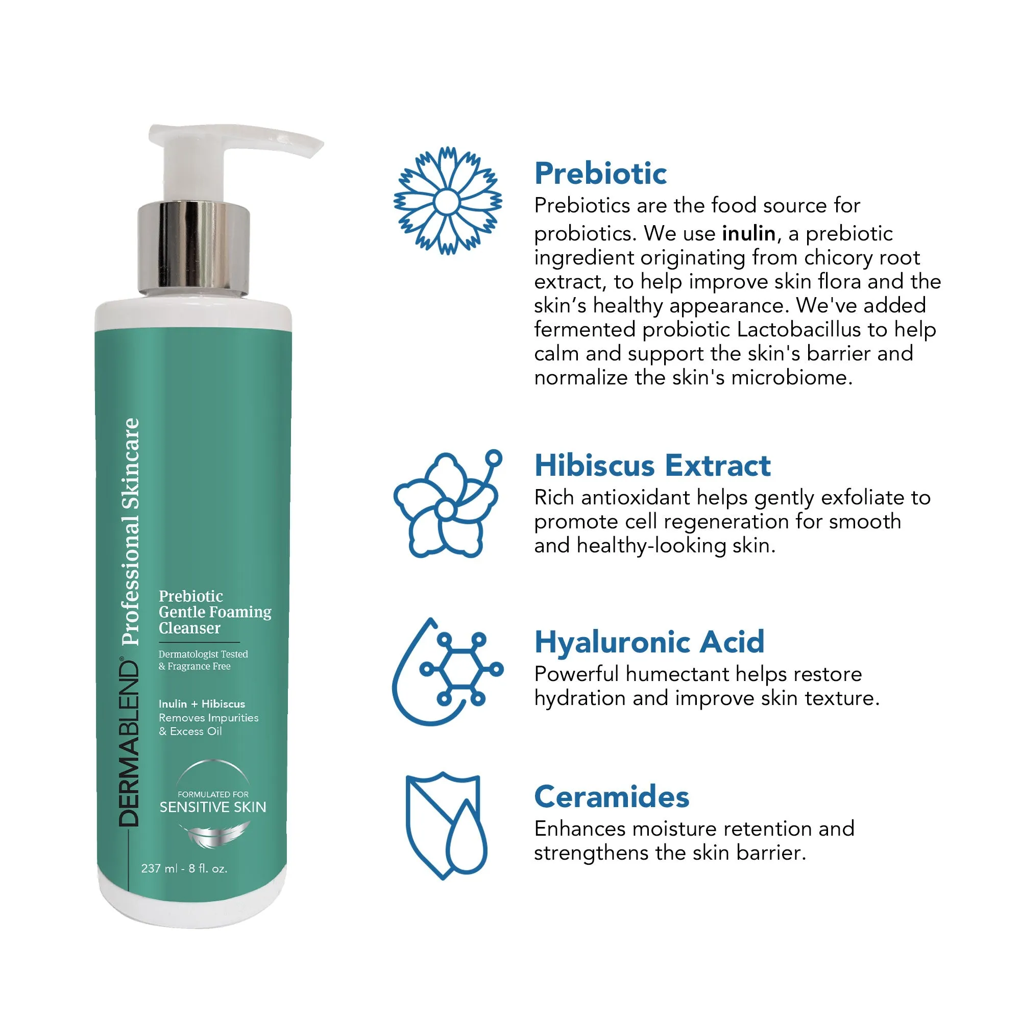 Prebiotic Gentle Foaming Cleanser