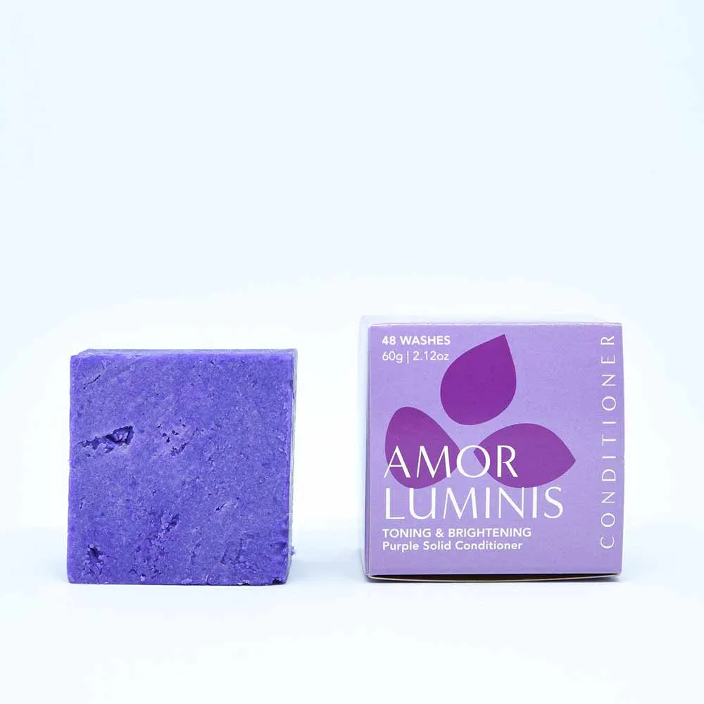 Purple Solid Conditioner Bar - Toning & Brightening