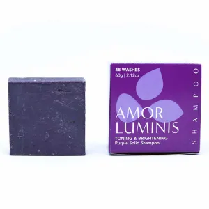 Purple Solid Shampoo Bar - Toning & Brightening