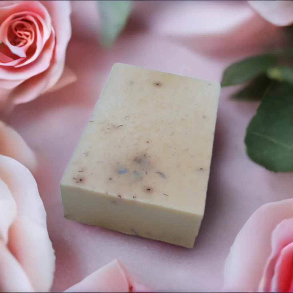 Rose Orchid Lavender Goatmilk Soap