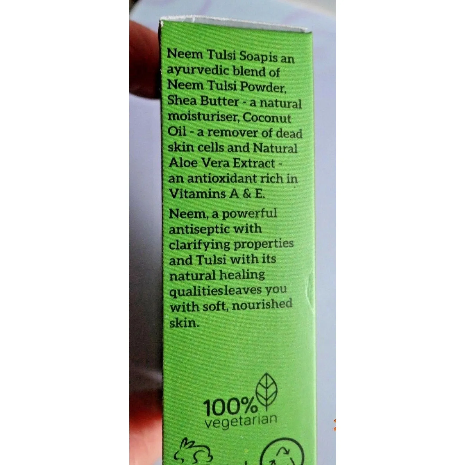 Sacred Neem Tulsi Soap