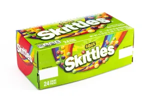 Skittles Sour Bite Size Candy Assorted Flavor Bulk Box (1.80 oz, 24 ct.)