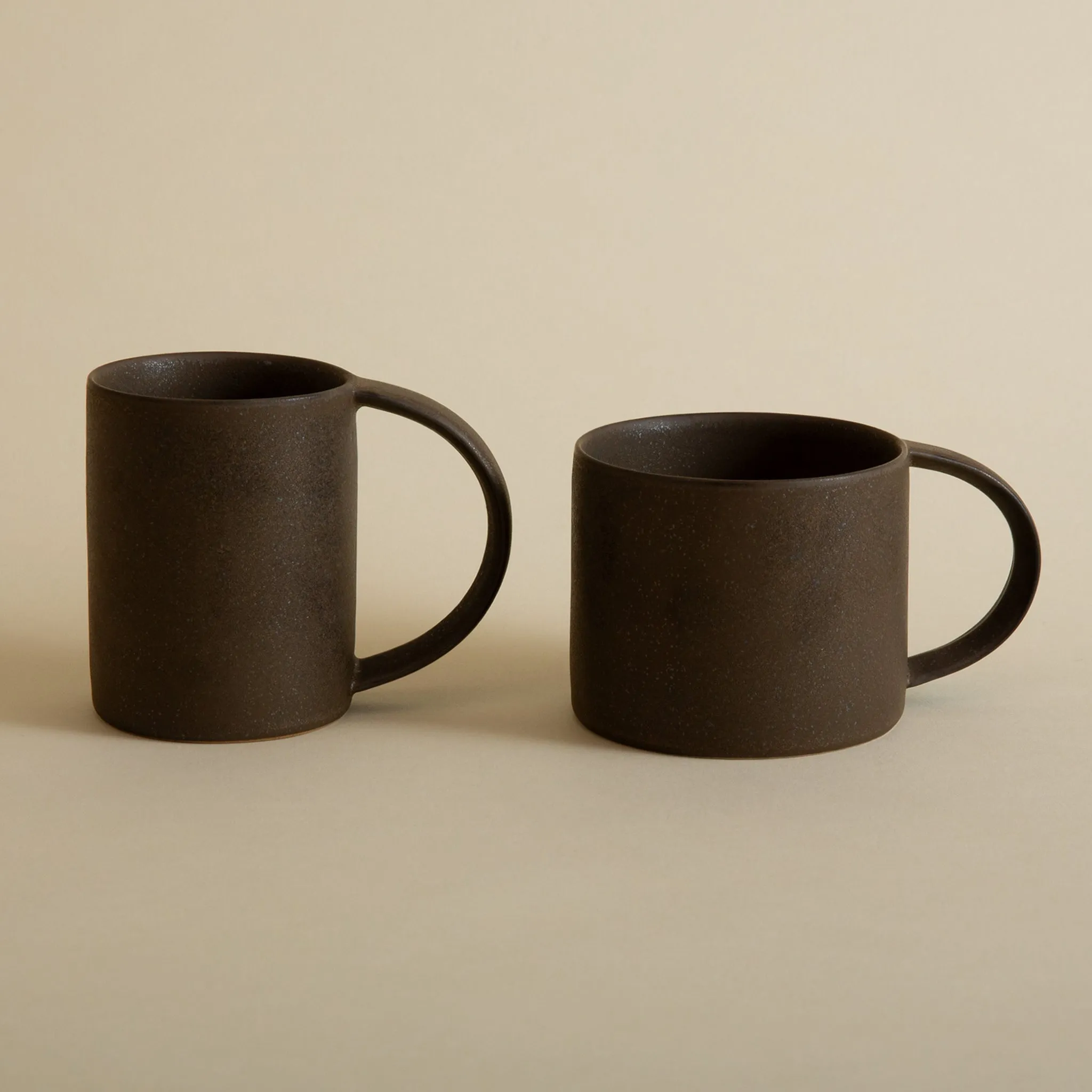 Square Mug - Copper Brown