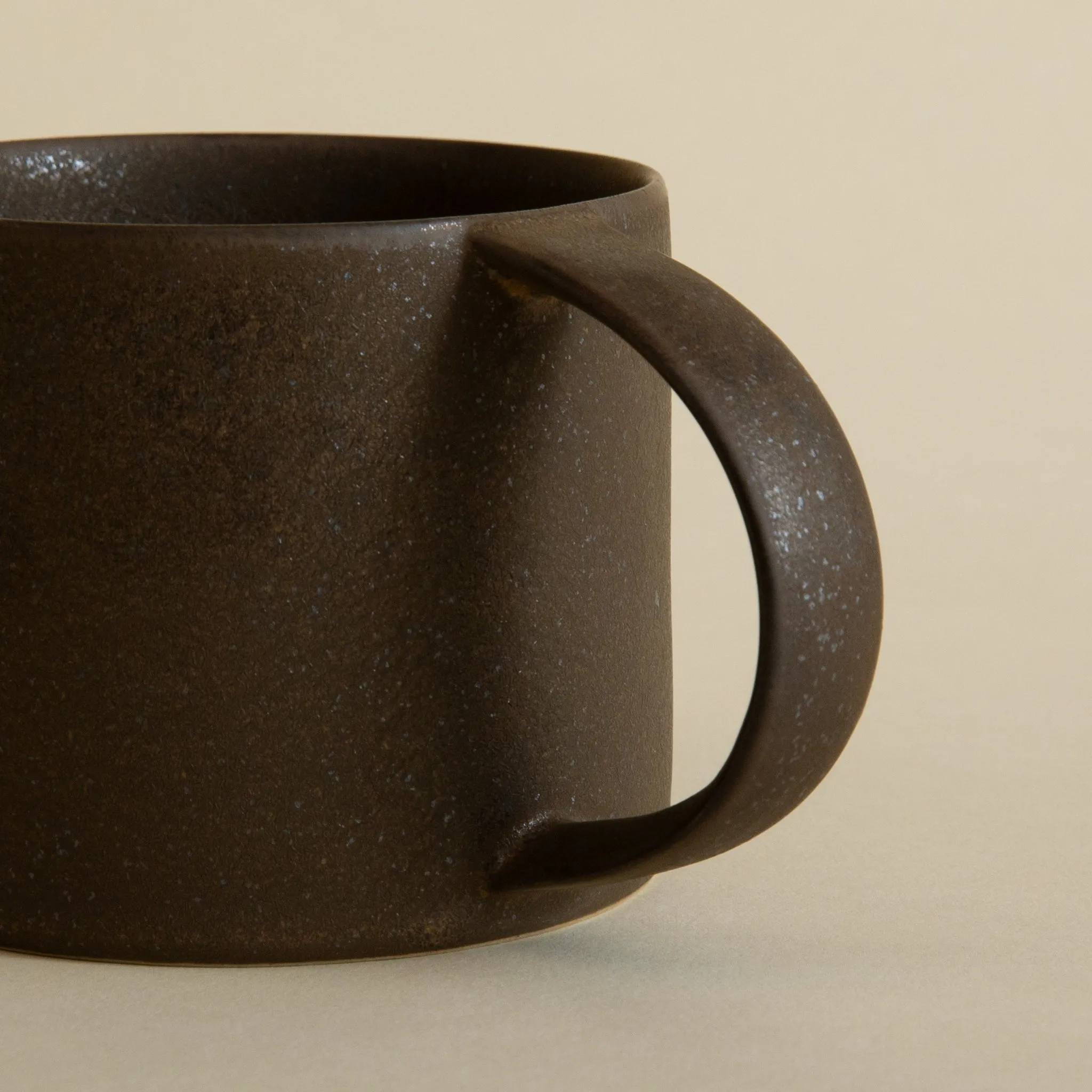 Square Mug - Copper Brown