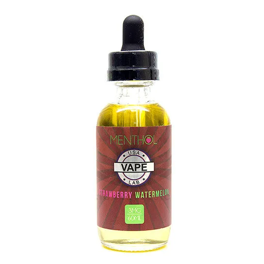 Strawberry Watermelon (Ice) - USA Vape Lab E-Juice (100 ml)