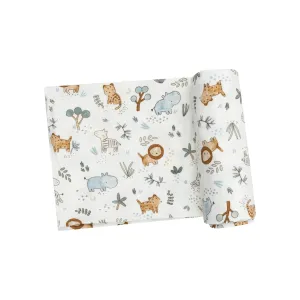 Swaddle Blanket - Delicate Safari