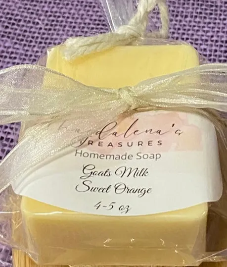 Sweet Orange Goat Milk Soap