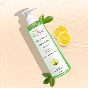 Tea & Lemon Shower Gel with White Haldi for Glowing and Refreshing Skin