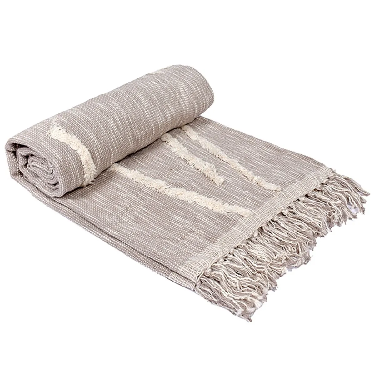 The Novelty Textured Cotton Throw