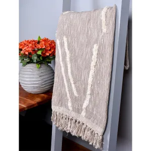 The Novelty Textured Cotton Throw