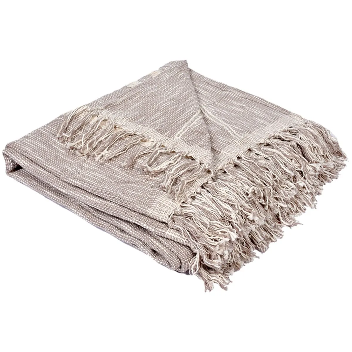 The Novelty Textured Cotton Throw