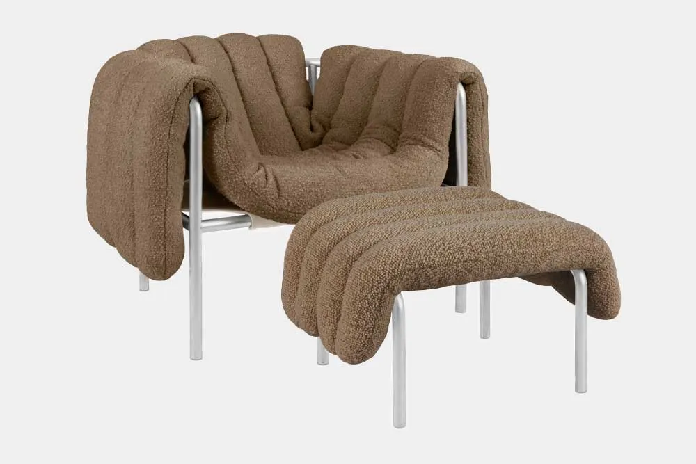 THE PUFFY LOUNGE CHAIR & OTTOMAN