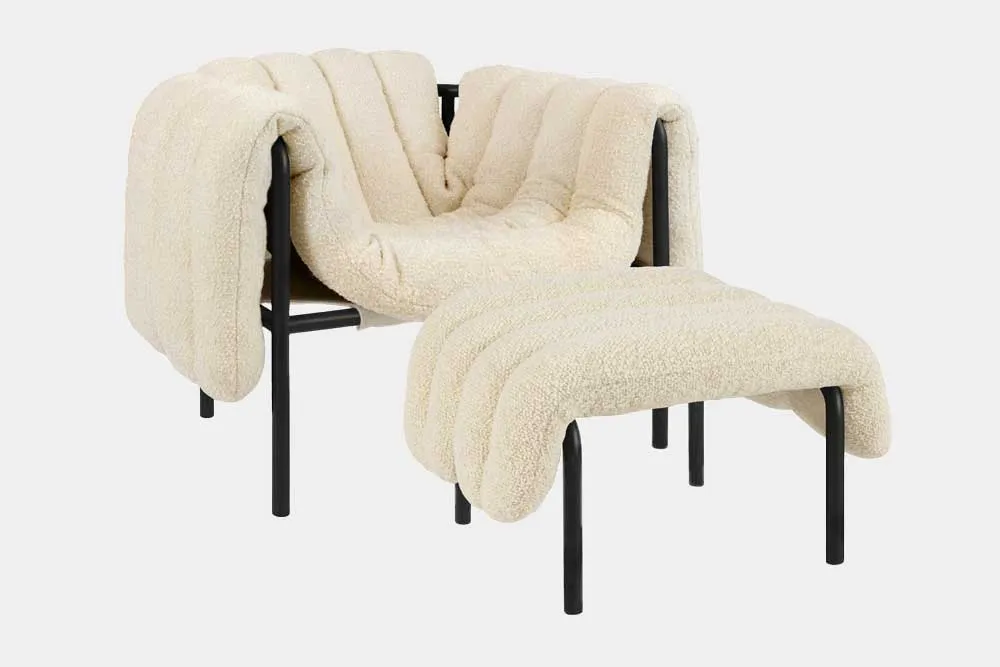 THE PUFFY LOUNGE CHAIR & OTTOMAN