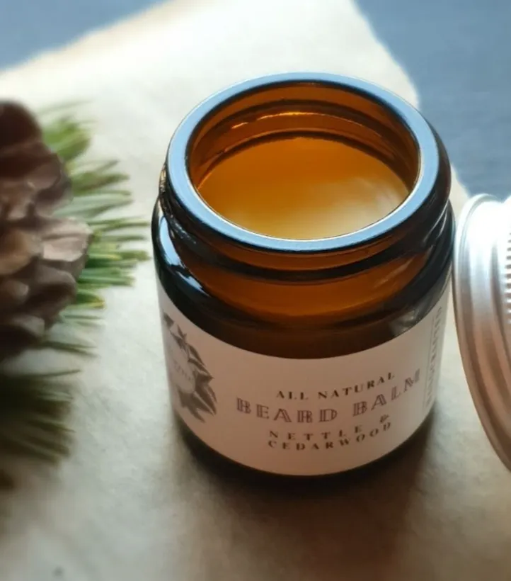 The Wild Nettle Co Nettle & Cedarwood Beard Balm