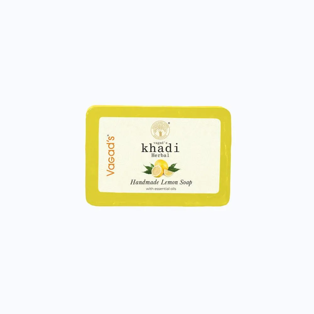 Vagad's Khadi Lemon Soap (Pack of 3)