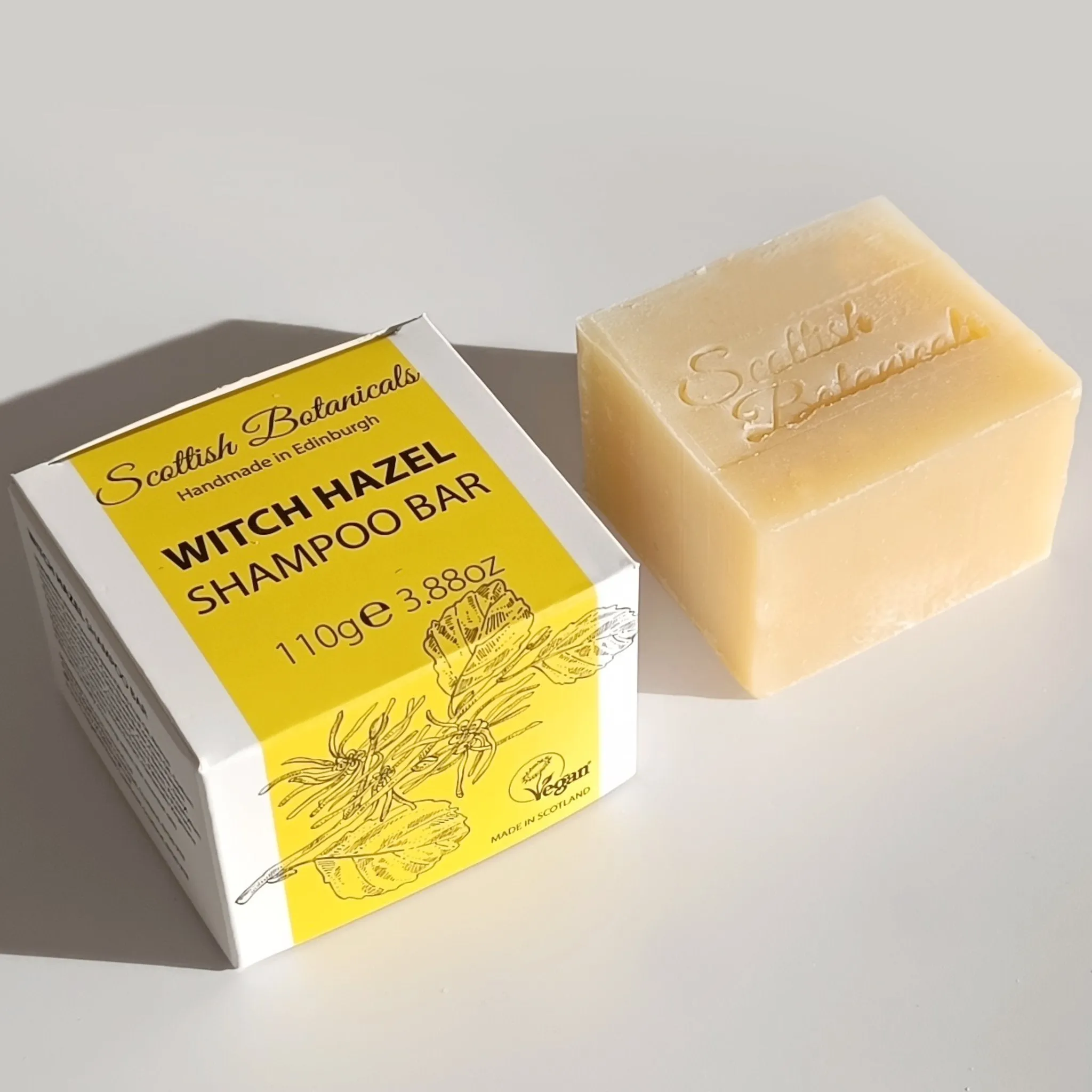 Witch hazel shampoo bar