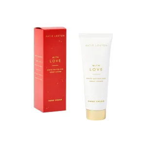 'With Love' Hand Cream | White Cotton & Sweet Lychee