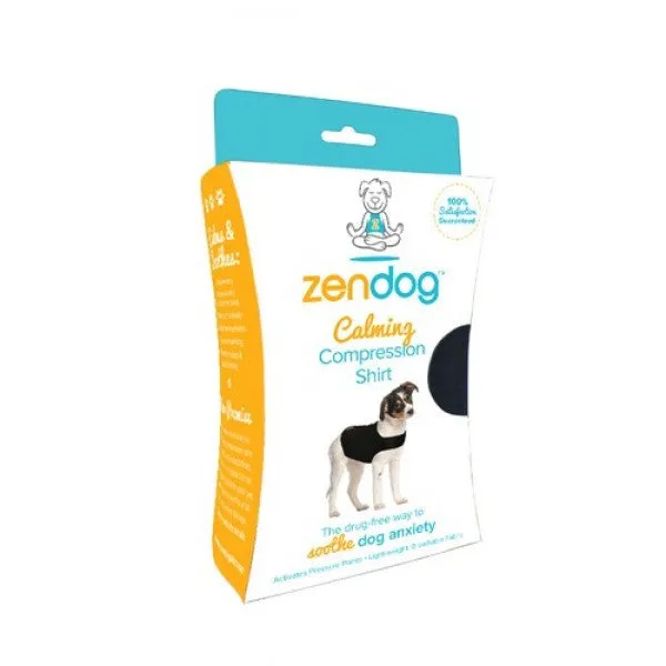 Zendog Calming Compression Shirt for Dogs; available in 6 sizes